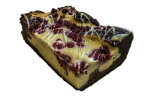 Sernik-brownie-z-malinami